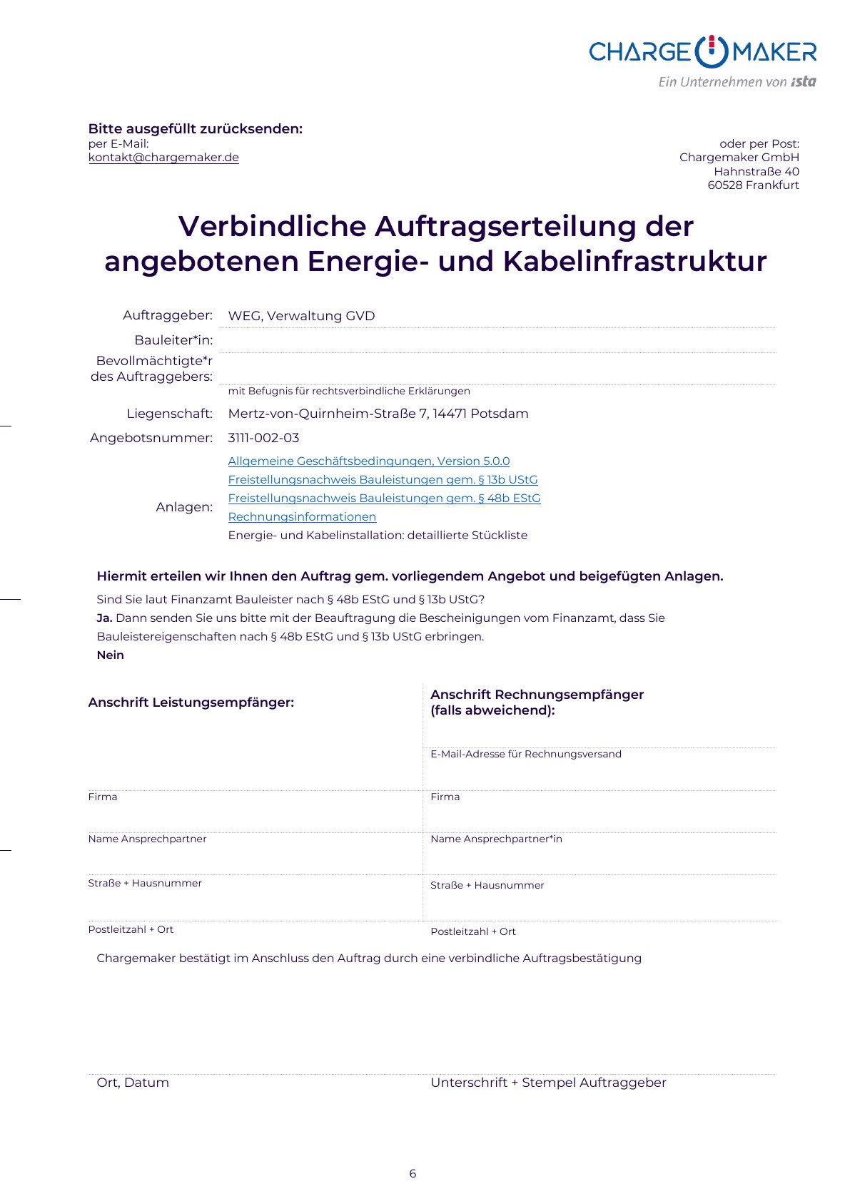 Angebot 1 Chargemaker, Seite 6 von 8